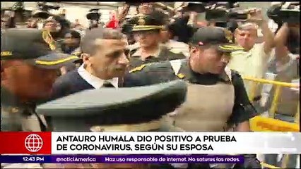 Edición Mediodía: Antauro Humala dio positivo a prueba de coronavirus según su esposa