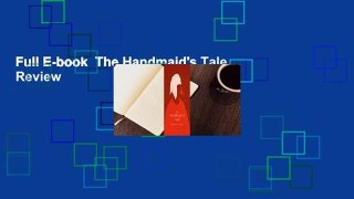 Full E-book  The Handmaid's Tale  Review