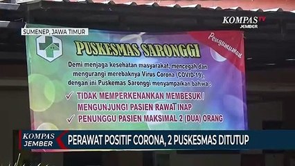 Video herunterladen: Perawat Positif Covid-19, 2 Puskesmas Ditutup