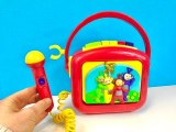 TELETUBBIES Tape Player Voice Recorder Radio Rare Toy with Microphone