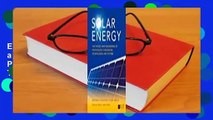 Full version  Solar Energy: The Physics and Engineering of Photovoltaic Conversion, Technologies