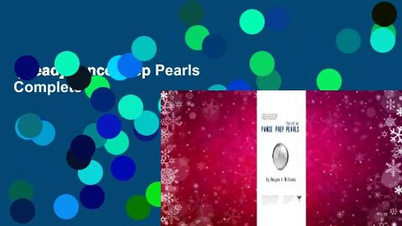 [Read] Pance Prep Pearls Complete