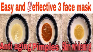 Banana Face Mask Miracle|pimple skin, skin whitening,anti-aging effective