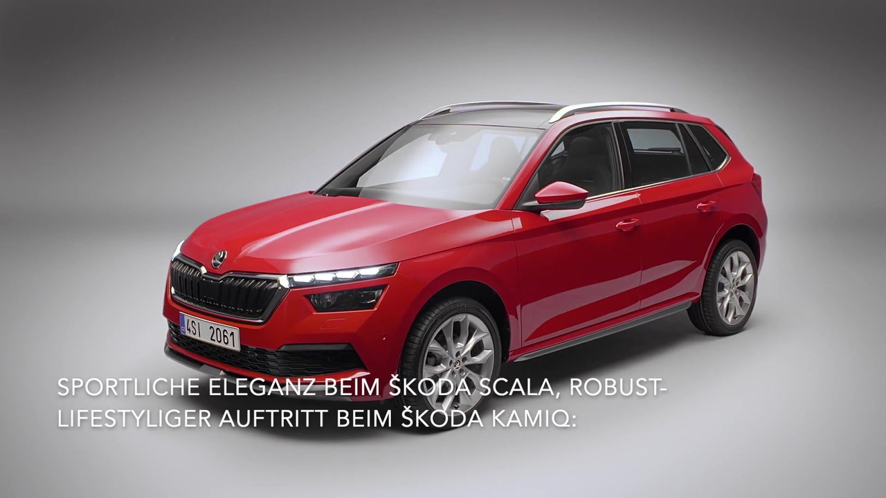 Verkaufsschlager - Verlängerte Heckscheibe beim SCALA und grössere Räder beim KAMIQ