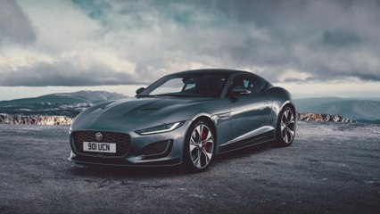 New Jaguar F-TYPE P300 First Edition Coupé Design in Eiger Grey