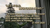 LES W-D.D. MICHOU64 NEWS - 27 AVRIL 2020 - PAU - UN OISEAU SUR LE TOIT D'UN IMMEUBLE PALOIS