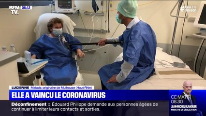 "Quand je me suis réveillée, on m'a dit que j'étais à Toulouse": une patiente originaire de Mulhouse témoigne de son combat contre le coronavirus