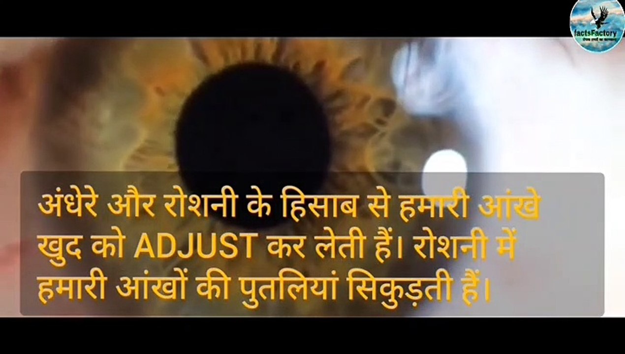 आँखों के बारे में रोचक तथ्य। part-१.