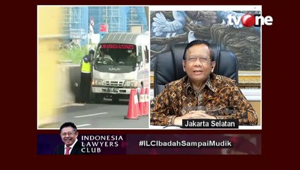 Mahfud MD: Negara Tak Bisa Hukum Warga yang Mudik, Tapi...