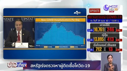 ข่าวเที่ยง (ต่างประเทศ) วันพุธที่ 29 เมษายน 2563