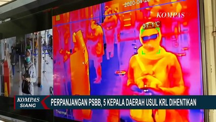 PSBB Bodebek Diperpanjang Hingga 12 Mei 2020, Kepala Daerah Usul KRL Dihentikan