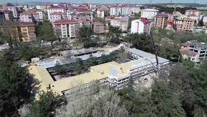 Hadımköy Askeri Hastanesi restorasyonunun yüzde 50’si tamamlandı