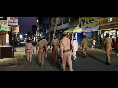 अमेठी: सीओ व एसडीएम ने सड़कों पर किया मार्च
