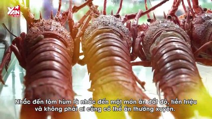 Chàng trai 9x từ bỏ việc ở sân bay, đi bán tôm hùm kiếm 50 triệu/ngày