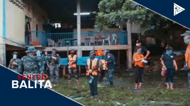 Tropa ng gobyerno, nagbigay ng pagkain at tubig sa mga residente ng Lanao del Norte