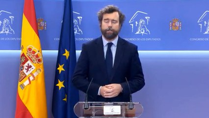 Vox echa en falta parámetros objetivos en el plan de desescalada