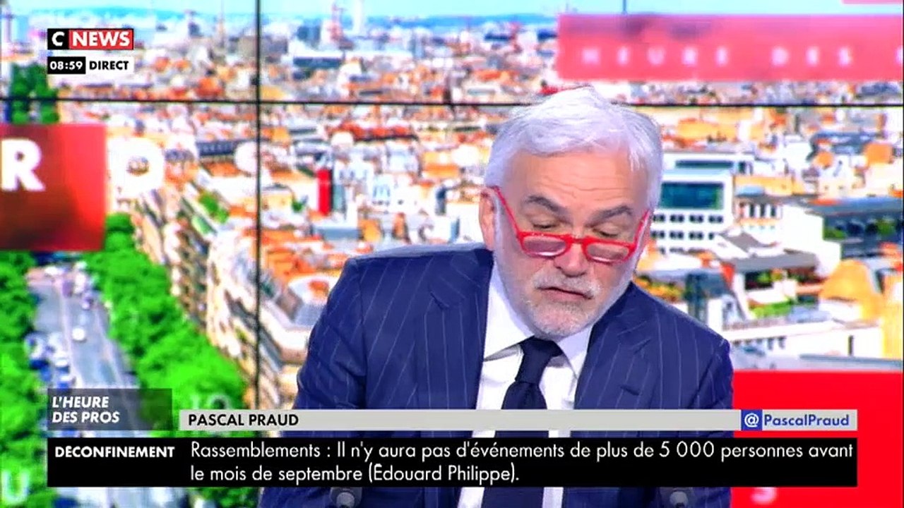 Déconfinement : Pascal Praud se paye E. Philippe qui "traite les Français comme des enfants"