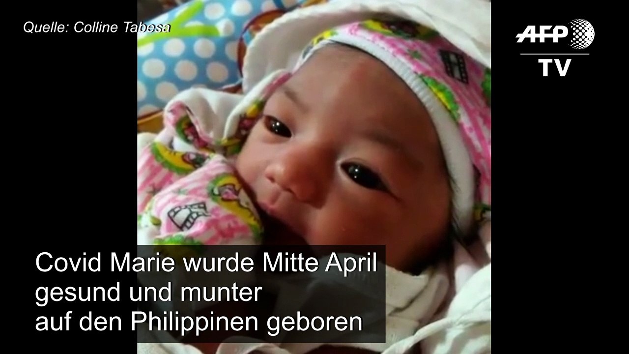 Ein Mädchen namens 'Covid Marie'