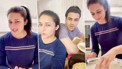 Divyanka Tripathi Tries Her Hands On Cooking