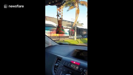 Throngs of people queue to get KFC and McDonald's as New Zealand lockdown measures eased