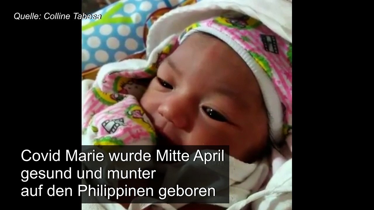 Ein Mädchen namens 'Covid Marie'