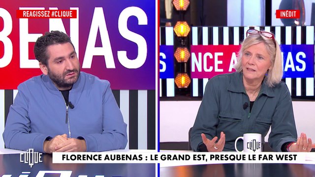 Florence Aubenas : le grand Est, presque le Far West - Clique - CANAL+