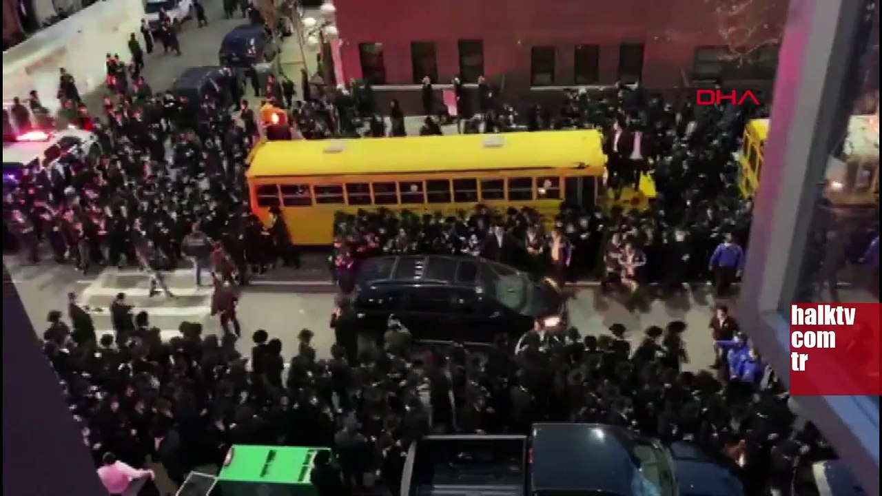 ABD'de düzenlenen cenaze töreninde izdiham