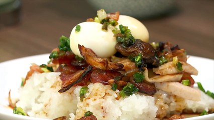 VIETNAMESE  SAVORY AND PEANUT STICKY RICE