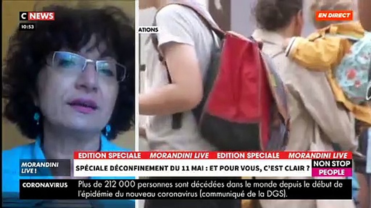 Coronavirus - Pour la Secrétaire Générale du Snuipp-FSU, "en l'état, on ne peut pas reprendre le 11 mai prochain" - VIDEO