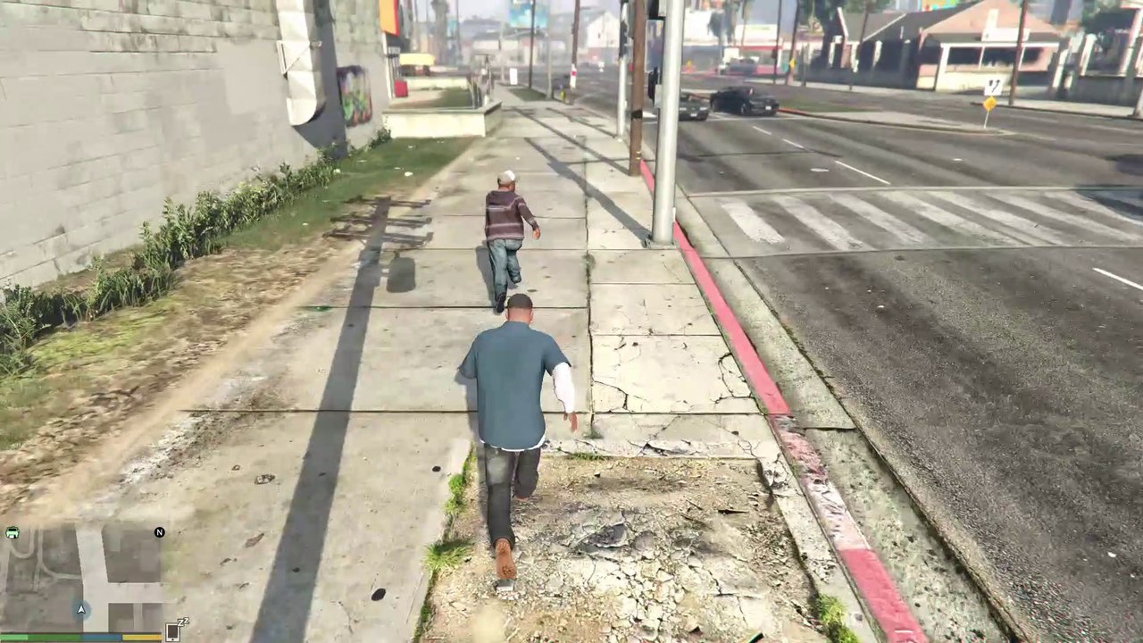 GTA V moments: Why are you Running