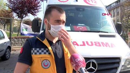 EN YOĞUN MESAİYİ ONLAR YAPIYOR AMBULANSLA KORONAVİRÜS MÜCADELESİ -2