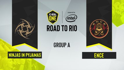 CSGO - Ninjas in Pyjamas vs. ENCE [Train] Map 1 - ESL One Road to Rio - Group A - EU