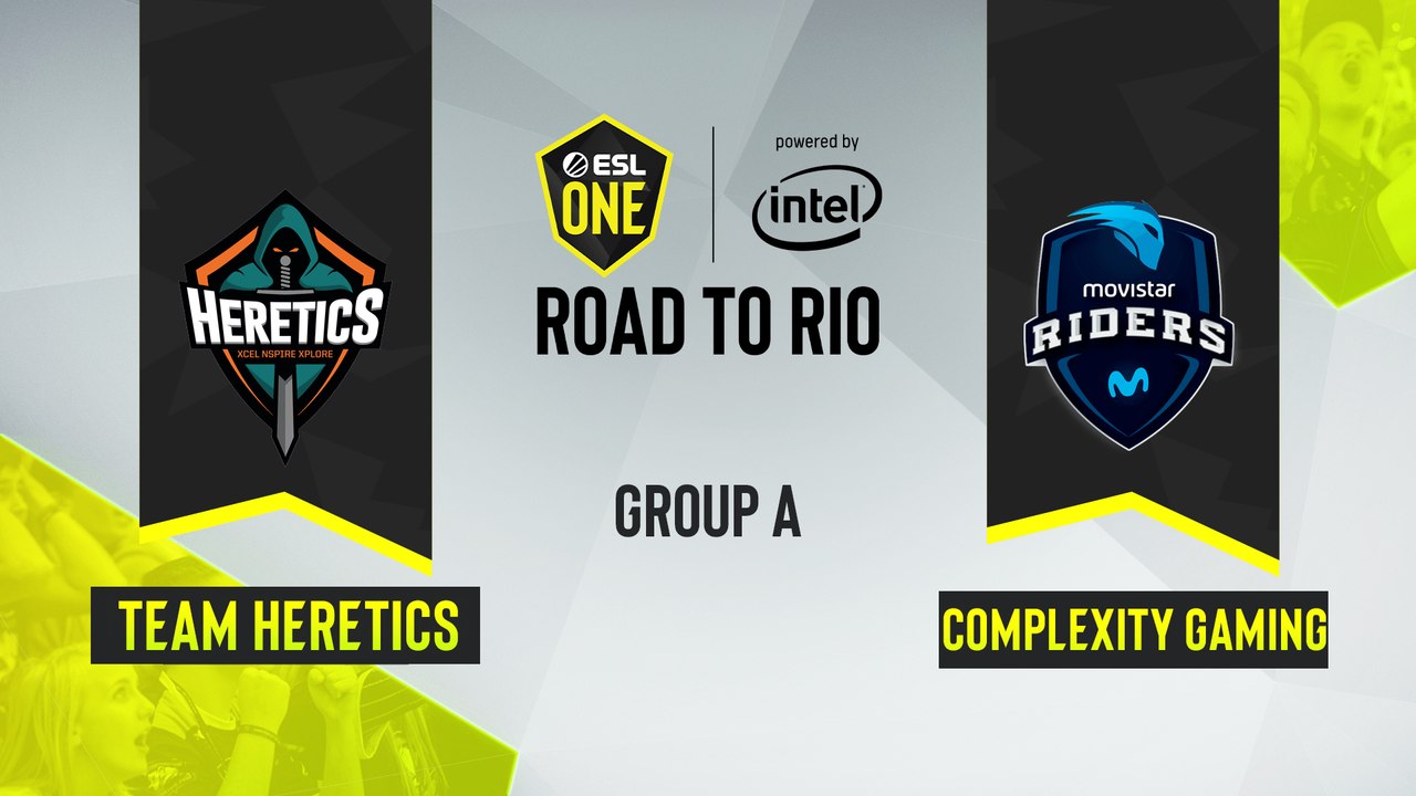 CSGO - Team Heretics vs. Complexity Gaming [Dust2] Map 3 - ESL One Road to Rio - Group A - EU