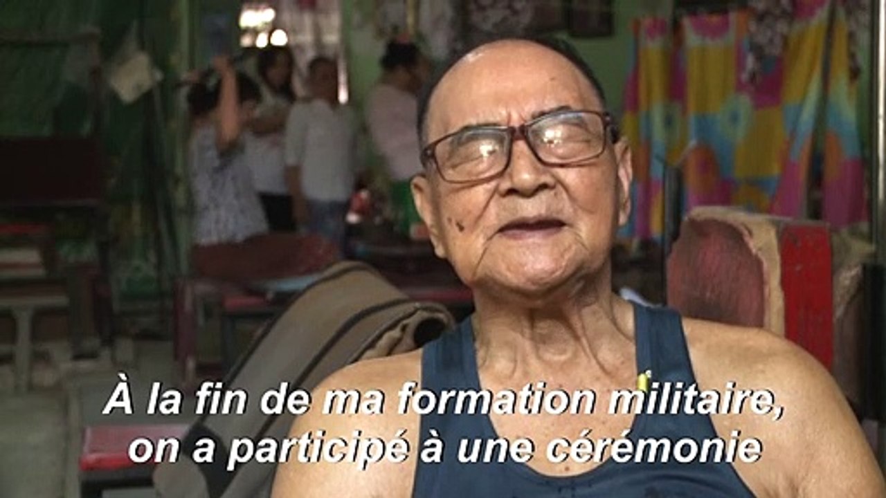 En Birmanie, un étonnant "Musclor" version senior