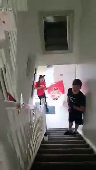 Flynn Beach stairs challenge video