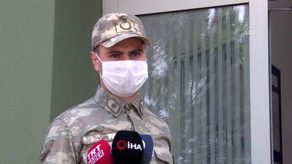 Askeri birlikte koronavirüs tedbirleri üst seviyede (2)