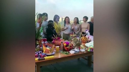 Cúng khai máy Gạo nếp gạo tẻ phần 2