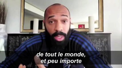 Coronavirus: pour Thierry Henry, le football "secondaire" face à la pandémie