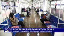 Penerapan PSBB Tahap Ke-2 di Bekasi, Jumlah Penumpang KRL Turun Drastis