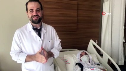 Yumurtalığından futbol topu büyüklüğünde dev tümör çıkarıldı