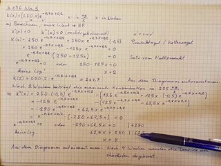 MKS Anwendung Differential Integralrechnung Lösung S136_Nr5