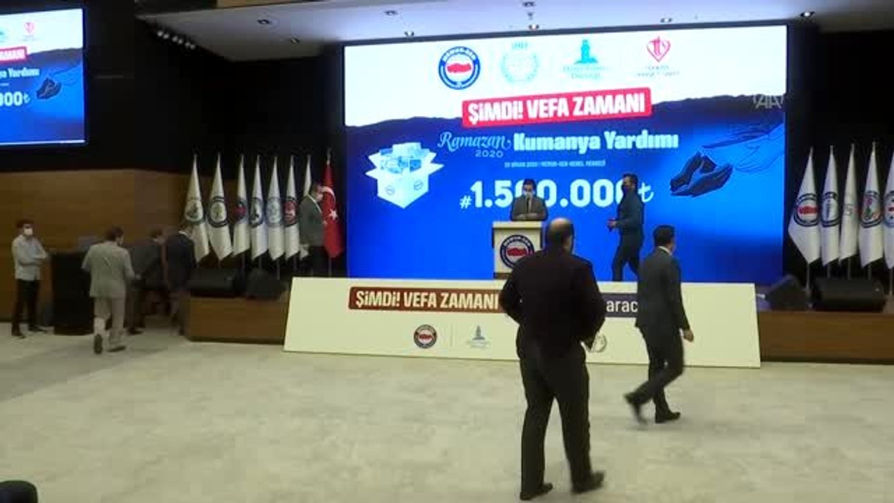 Memur-Sen'den ihtiyaç sahiplerine 1 milyon 500 bin liralık kumanya yardımı