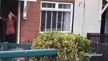 The cast of Neighbours respond to a Northern Ireland street