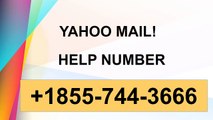 Yahoo mail Help Number 1855==744==3666
