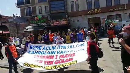 İstanbul 1 Mayıs Platformu: Virüs değil kapitalizm öldürür