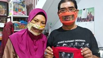 Indonesian-made transparent mask allows deaf people to lip read amid the Covid-19 pandemic