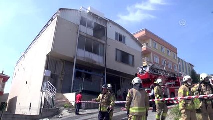 Pendik'te, iş yerinde meydana gelen patlamada bir kişi yaralandı