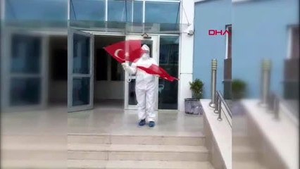 ÇORUM Karantinadan çiftetelli oynayarak uğurlandılar