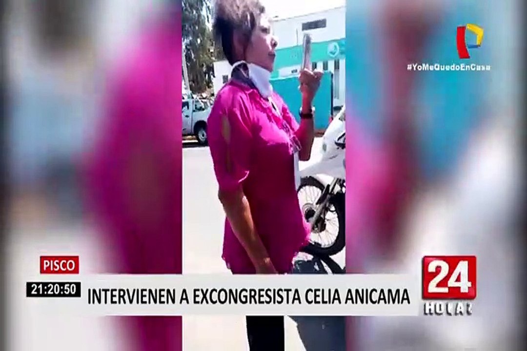 Celia Anicama tras intervención policial: "Tu primer ministro ha caído y tú, técnico, no vas a caer"