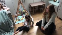 Sophia,  Isabella e Alice no Quarto do Bebê e Lendo Cartas